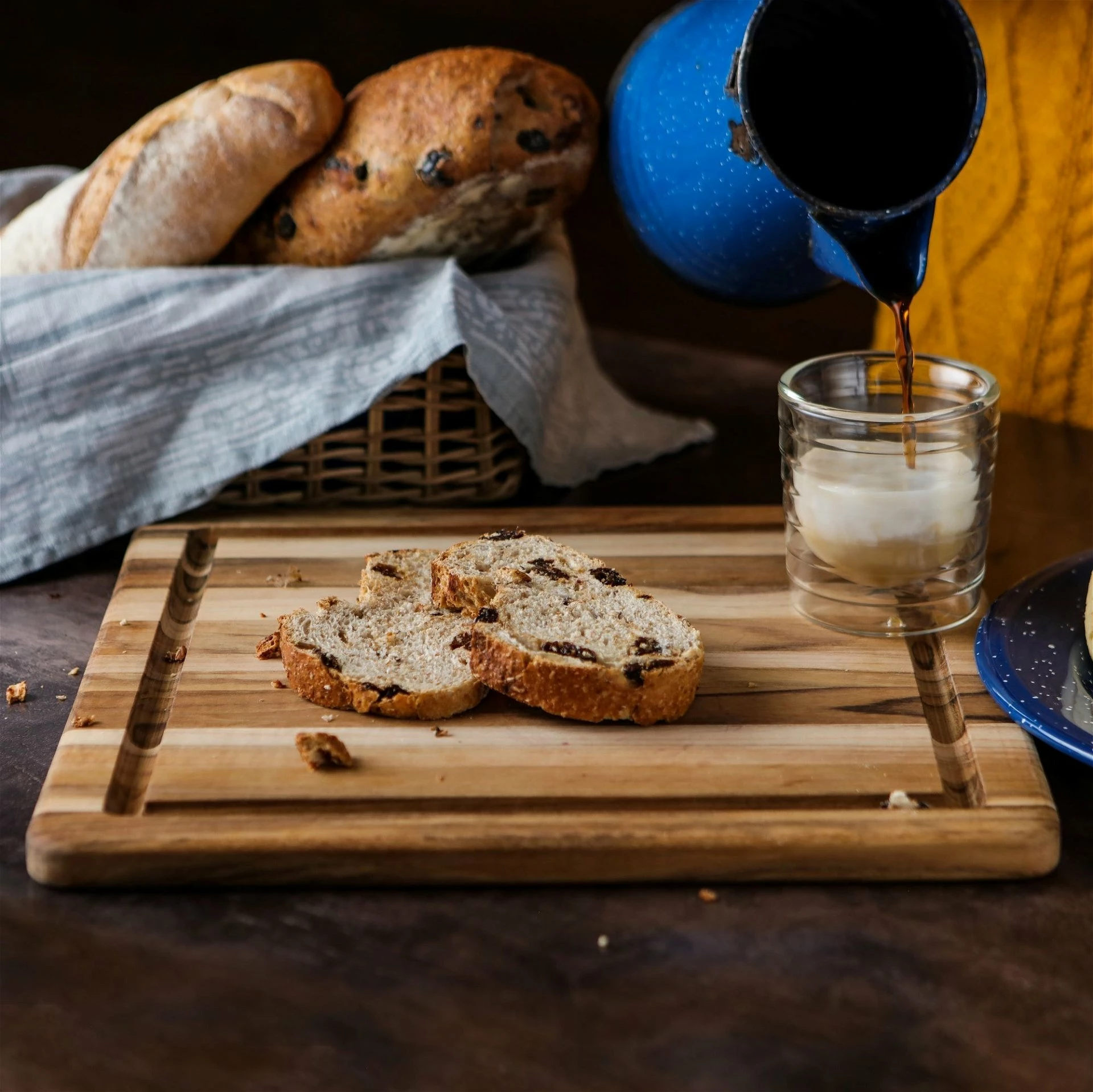 TeakHaus Edge Grain Cutting/Serving Board + Juice Canal (Square) | 11.75" X 11.75" X 0.5" - Image 3