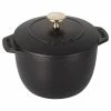 Staub 1.5 Qt. Petite French Oven | Matte Black