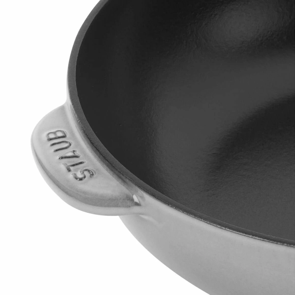 Staub 2.9 Qt Cast Iron Daily Pan | Graphite Grey - Image 4