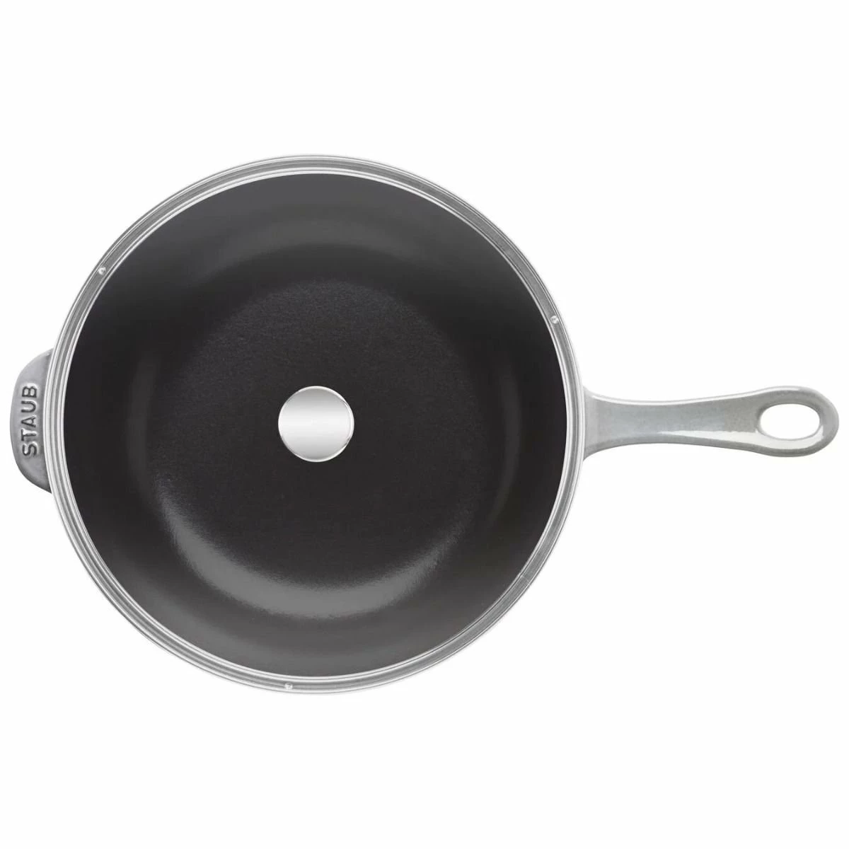 Staub 2.9 Qt Cast Iron Daily Pan | Graphite Grey - Image 2