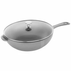Staub 2.9 Qt Cast Iron Daily Pan | Graphite Grey