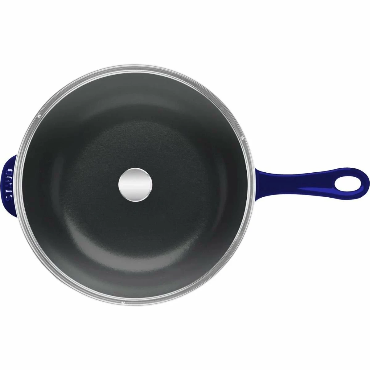 Staub 2.9 Qt Cast Iron Daily Pan | Dark Blue - Image 2