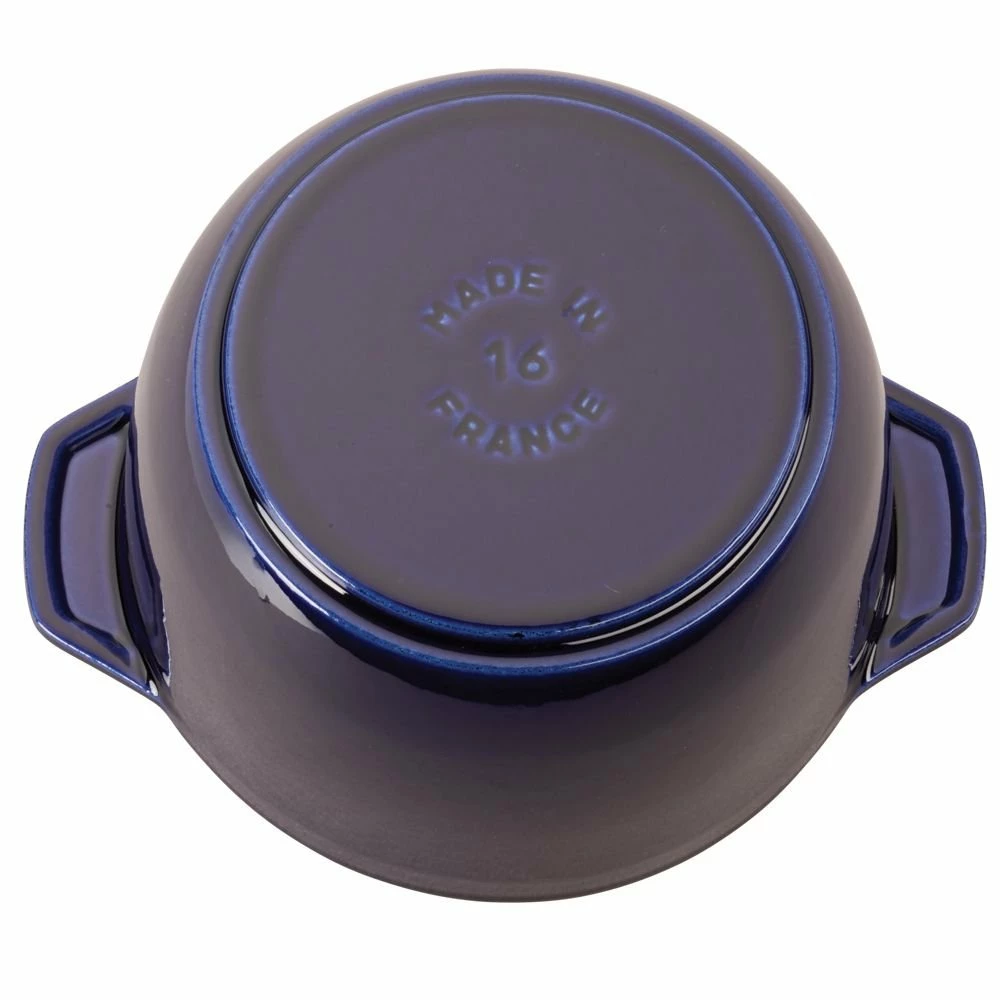 Staub 1.5 Qt. Petite French Oven | Dark Blue - Image 4