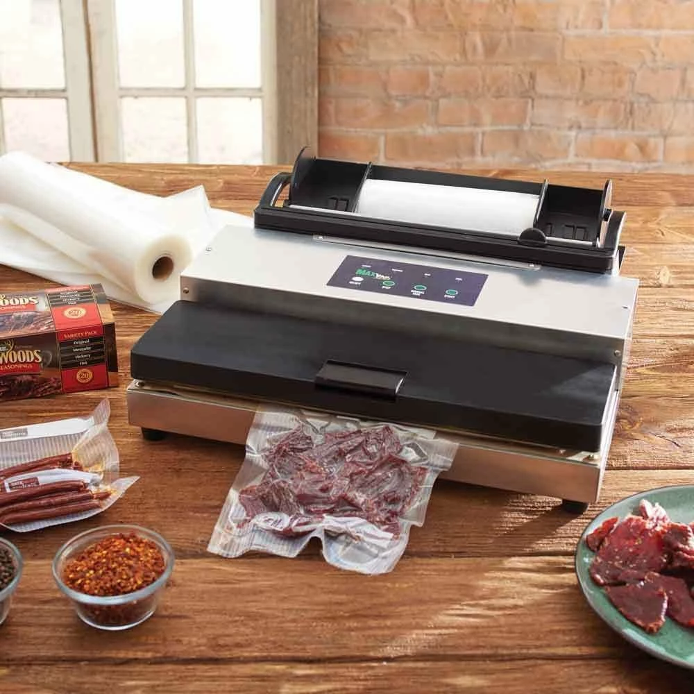 LEM MaxVac 500 Vacuum Sealer With Bag Holder & Cutter - Image 2