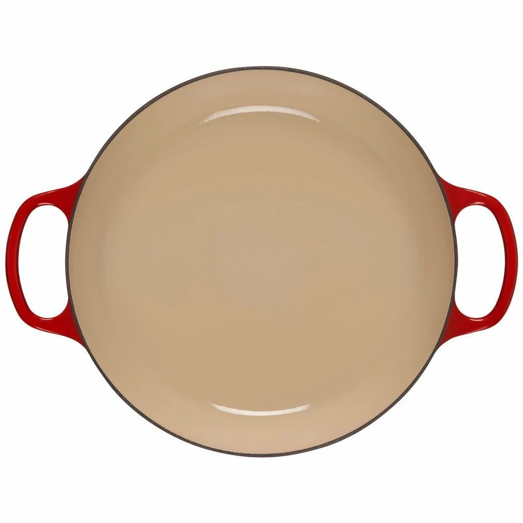 Le Creuset 3.5Qt Signature Braiser Eiffel Tower Collection | Cerise - Image 4