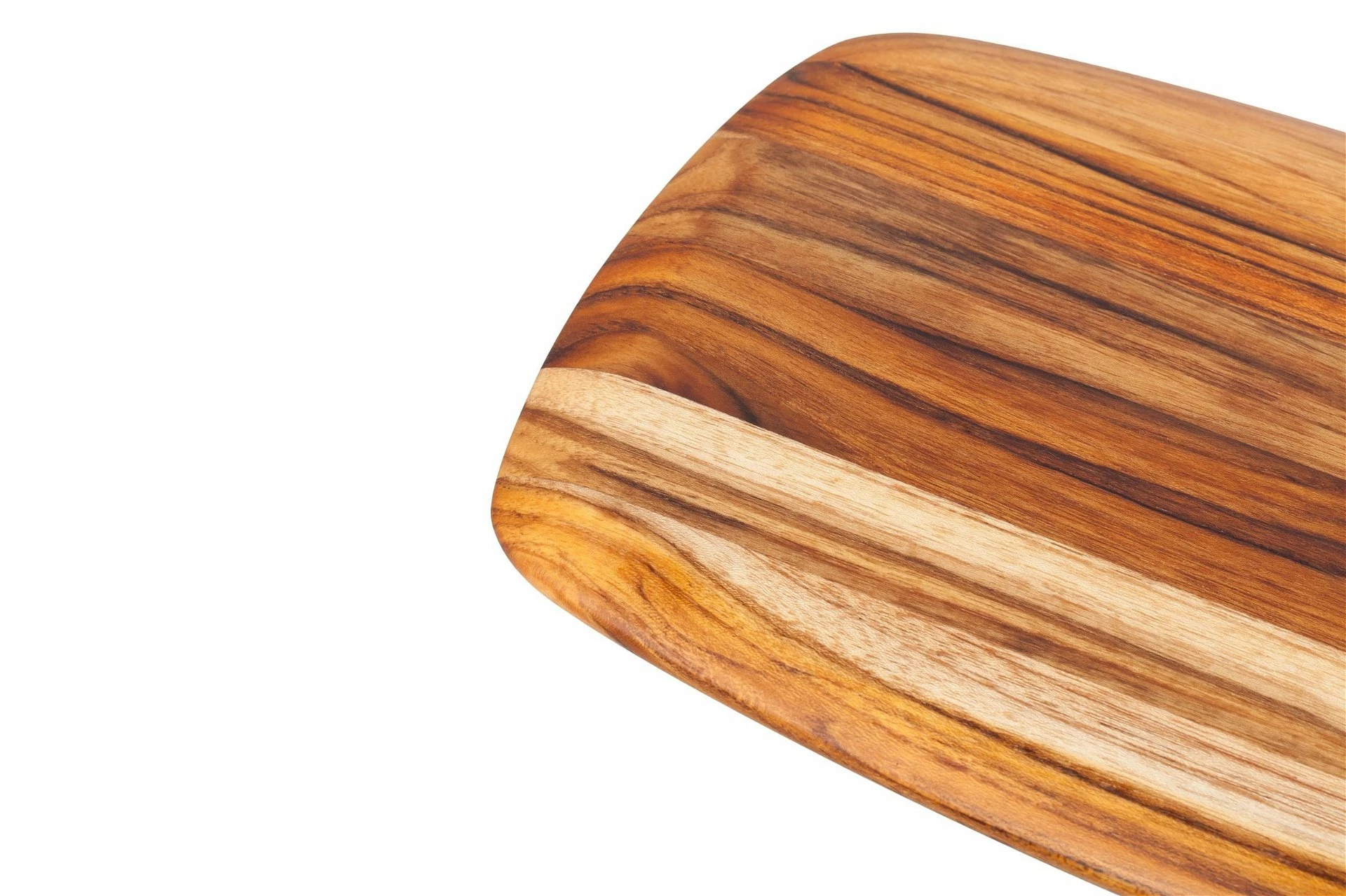 TeakHaus Edge Grain Cutting Board W/Rounded Edge (Small) | 12" X 8" X 0.55" - Image 2
