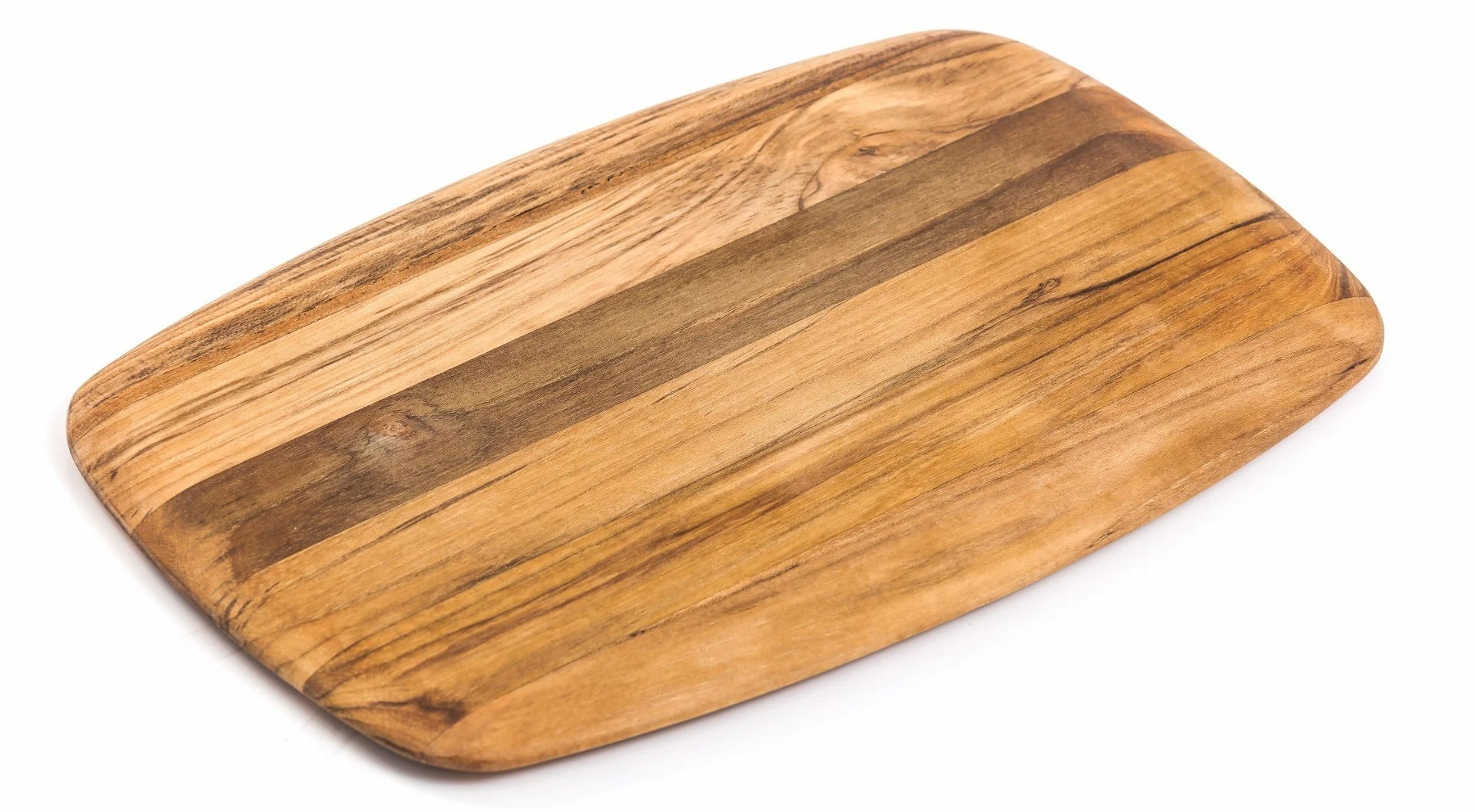 TeakHaus Edge Grain Cutting Board W/Rounded Edge (Small) | 12" X 8" X 0.55" - Image 3