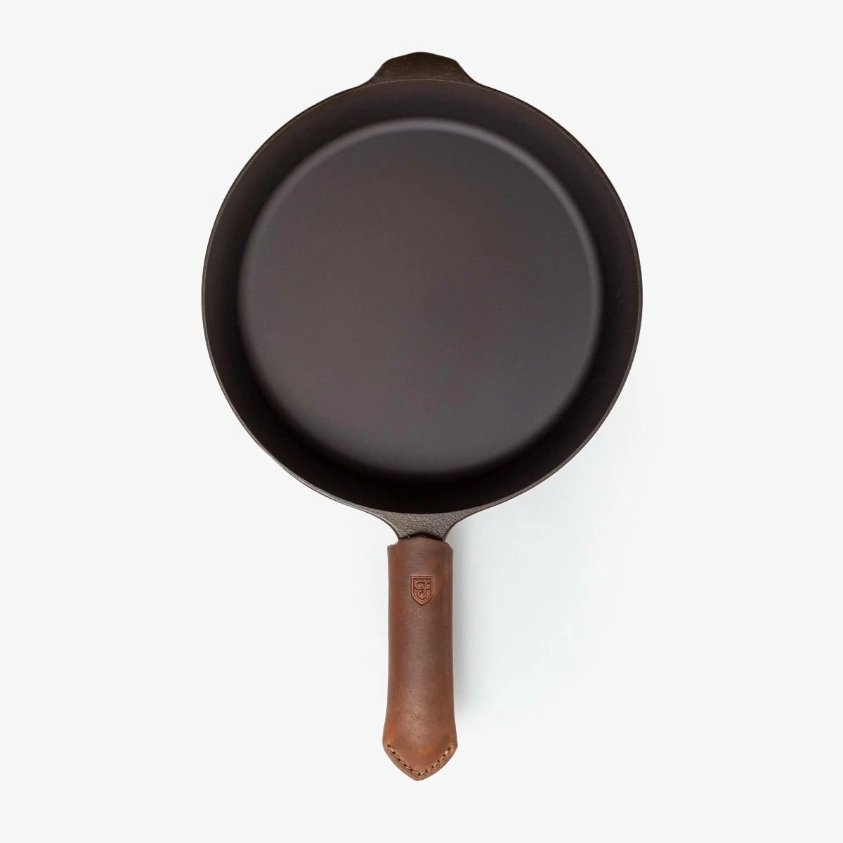 Field Company (Made In USA) Leather Skillet Handle Cover | Brown - Image 4