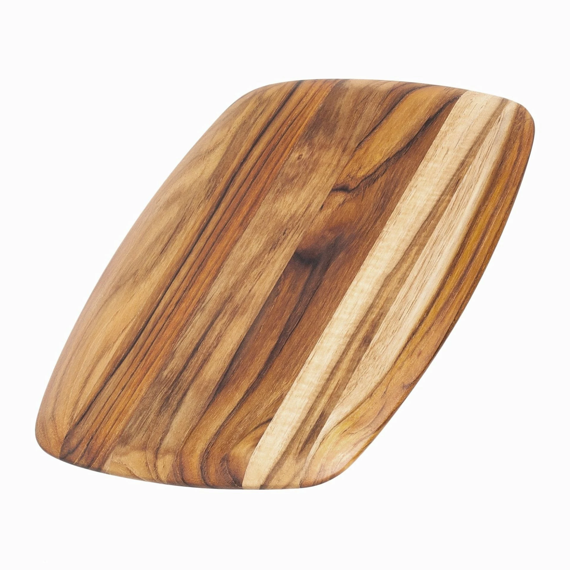 TeakHaus Edge Grain Cutting Board W/Rounded Edge (Small) | 12" X 8" X 0.55"
