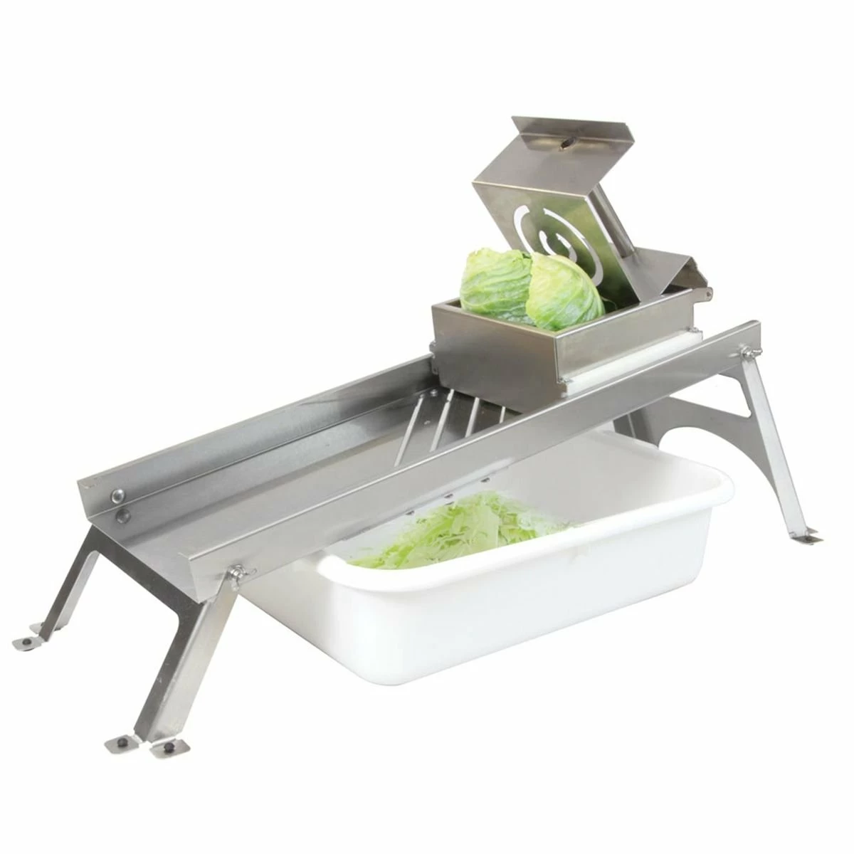 The Sausage Maker (TSM) The Sausage Maker Stainless Steel Cabbage Shredder | Mandolin Style