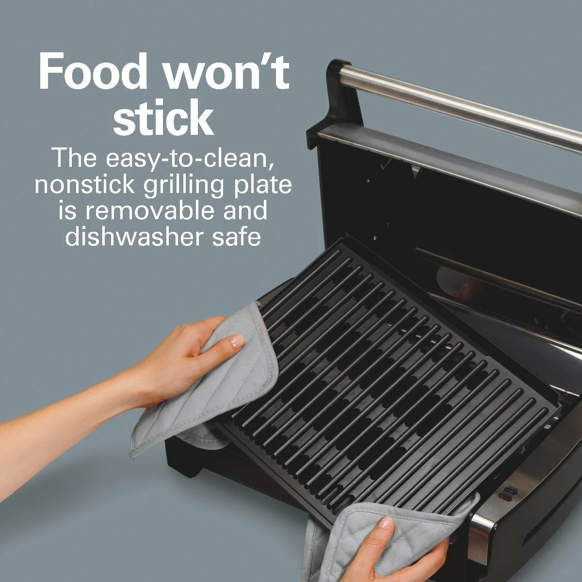 Hamilton Beach Home Hamilton Beach Searing Grill With Lid Window - Image 5