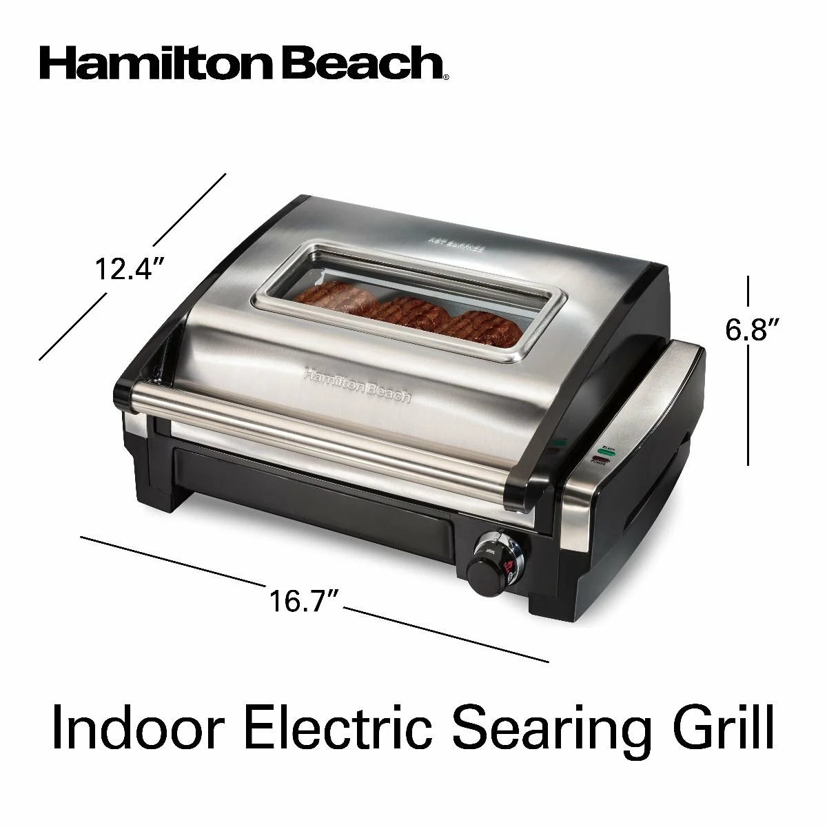 Hamilton Beach Home Hamilton Beach Searing Grill With Lid Window - Image 10