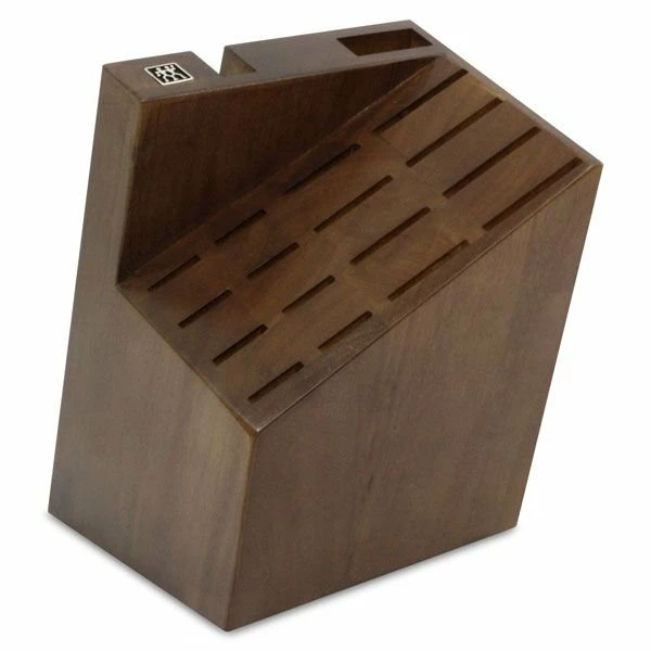 Zwilling J.A. Henckels Pro Walnut 18 Slot Slant Knife Block