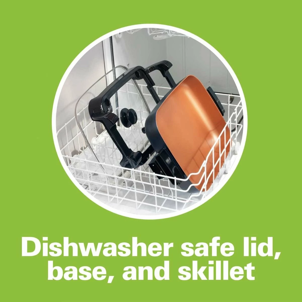 Hamilton Beach Home Hamilton Beach Durathon Ceramic Skillet With Removable Pan - Image 2