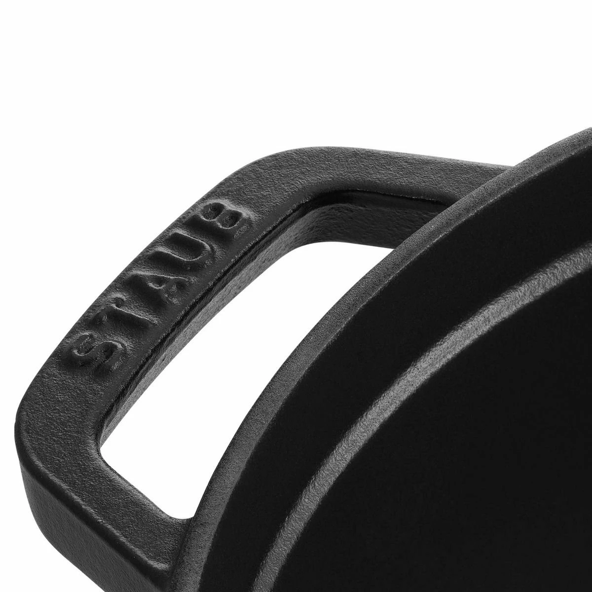 Staub 7 Qt. Round Cocotte/Dutch Oven | Matte Black - Image 3