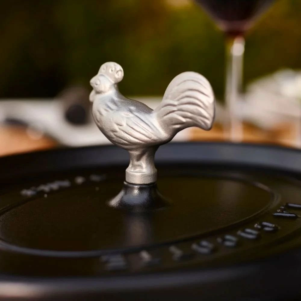 Staub Cast Iron Animal Knobs | Farm Animal Duo - Image 4