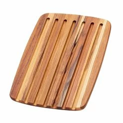 TeakHaus Edge Grain Bread Board | 16" X 11" X 0.55"