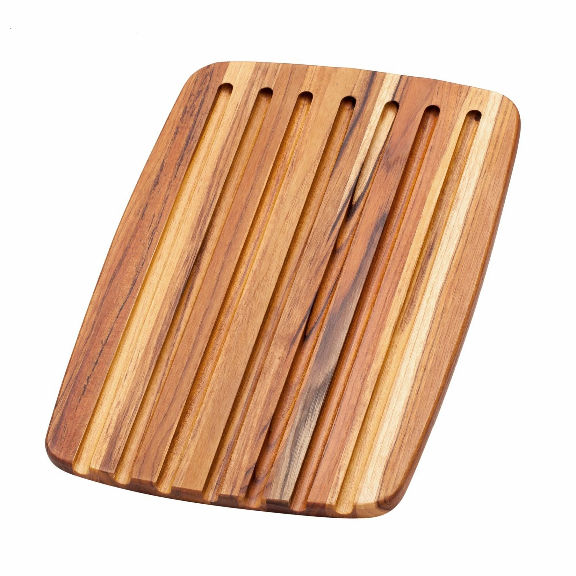 TeakHaus Edge Grain Bread Board | 16" X 11" X 0.55"