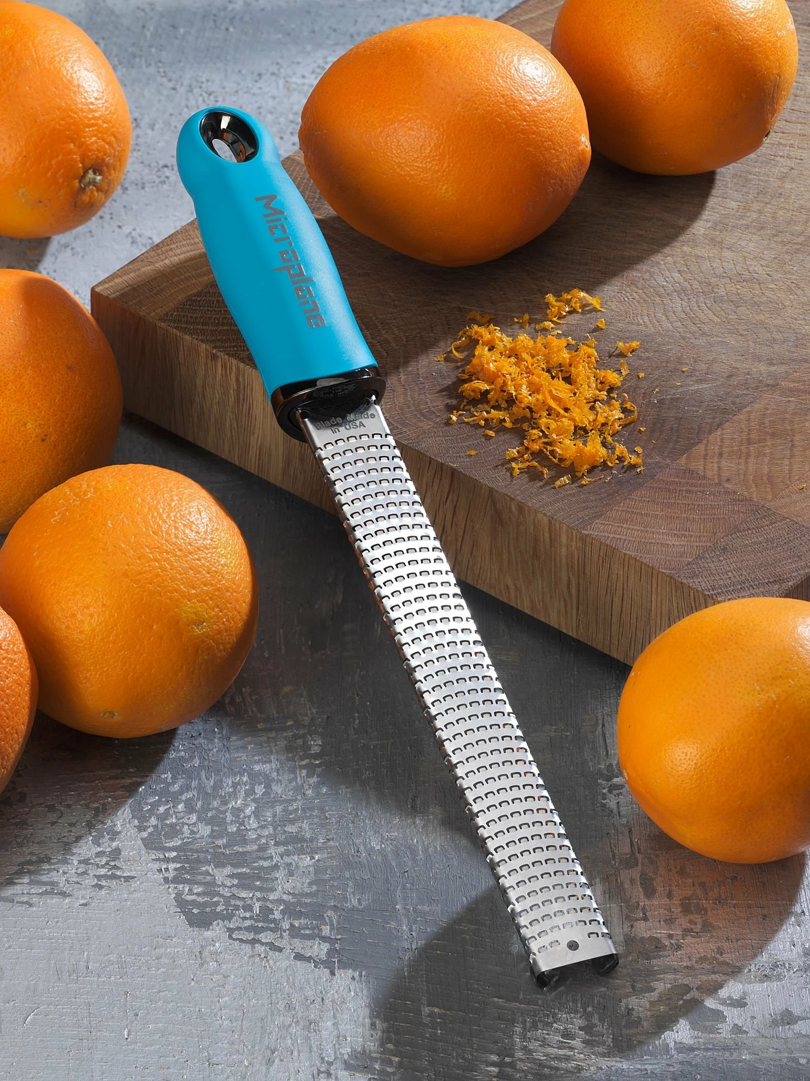 Microplane Premium Series Zester & Grater | Turquoise - Image 2