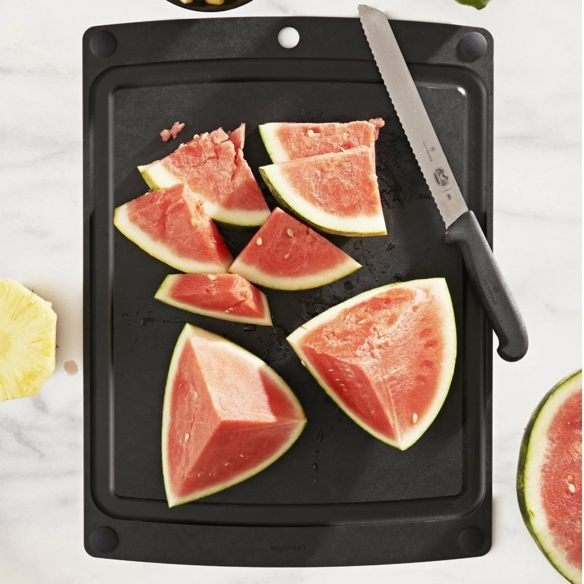 Epicurean All-in-One Series Cutting Board 10" × 7" | Slate/Black - Image 2