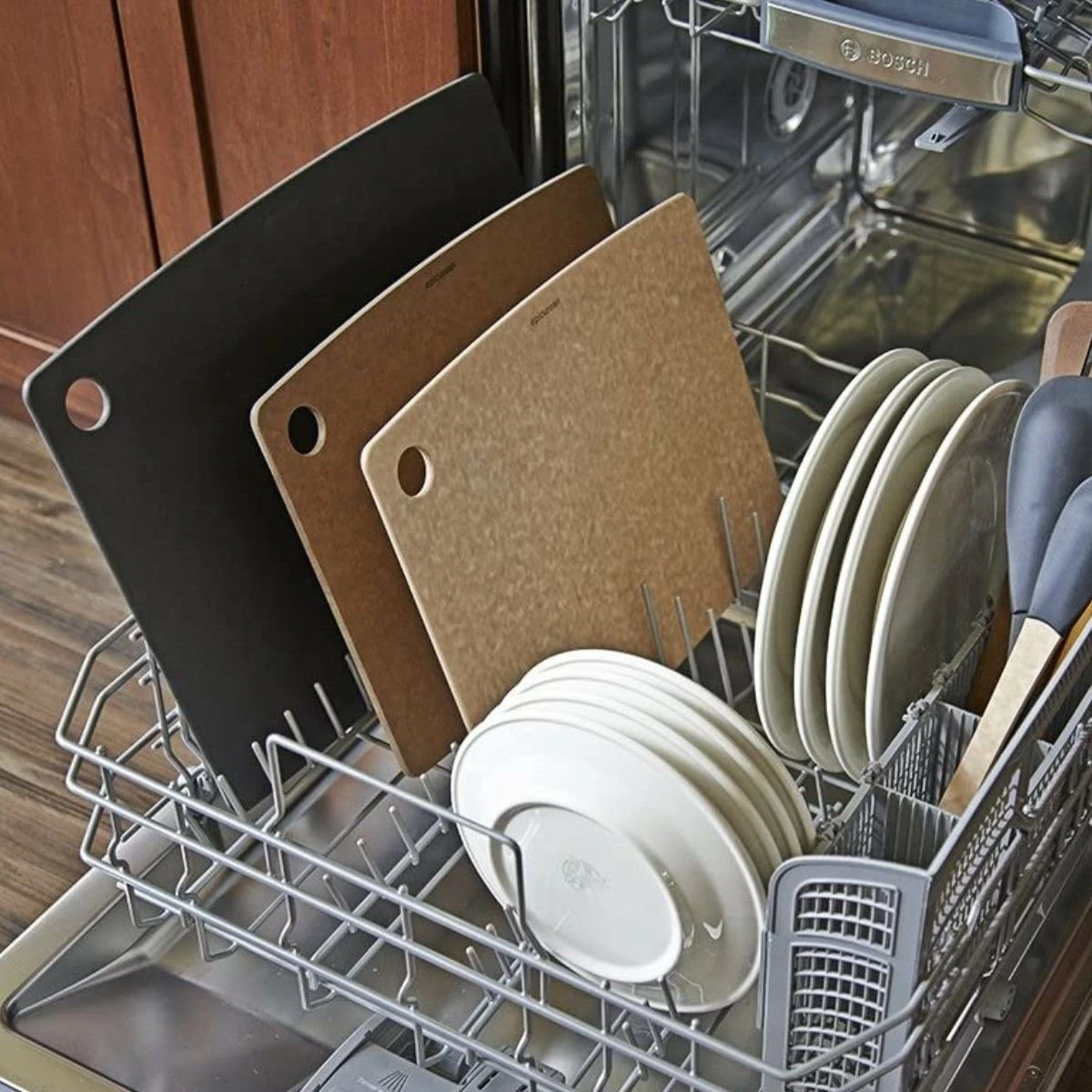 Epicurean Kitchen Series 8" × 6" Cutting Board | Slate - Image 3