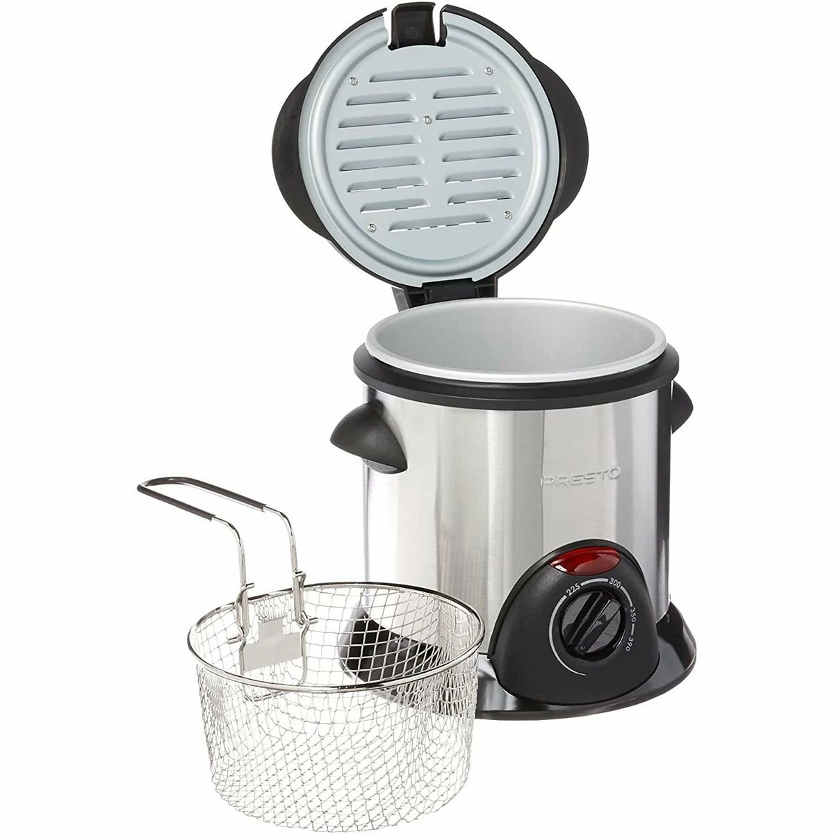 Presto® Stainless Steel Electric Deep Fryer | 1.1 Qt. - Image 2