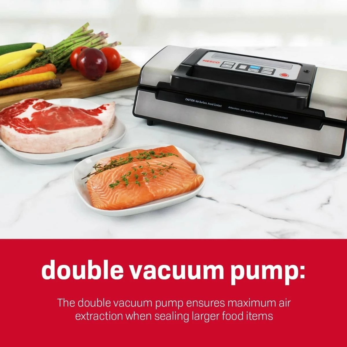 Nesco / American Harvest Nesco Deluxe Vacuum Sealer - Image 5