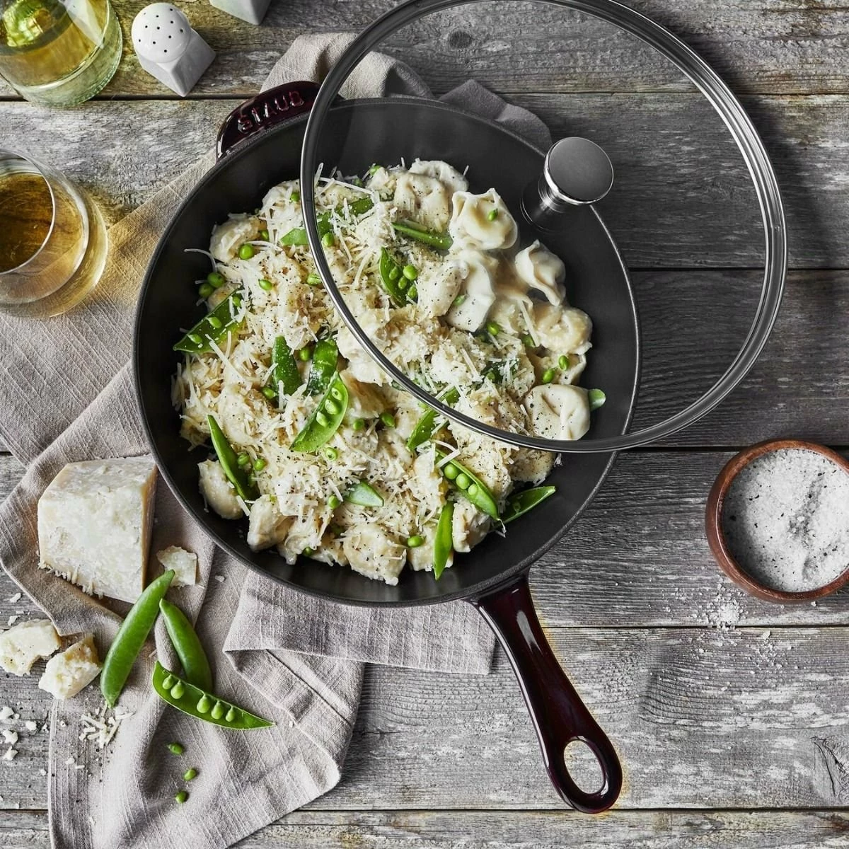 Staub 2.9 Qt Cast Iron Daily Pan | Grenadine - Image 5