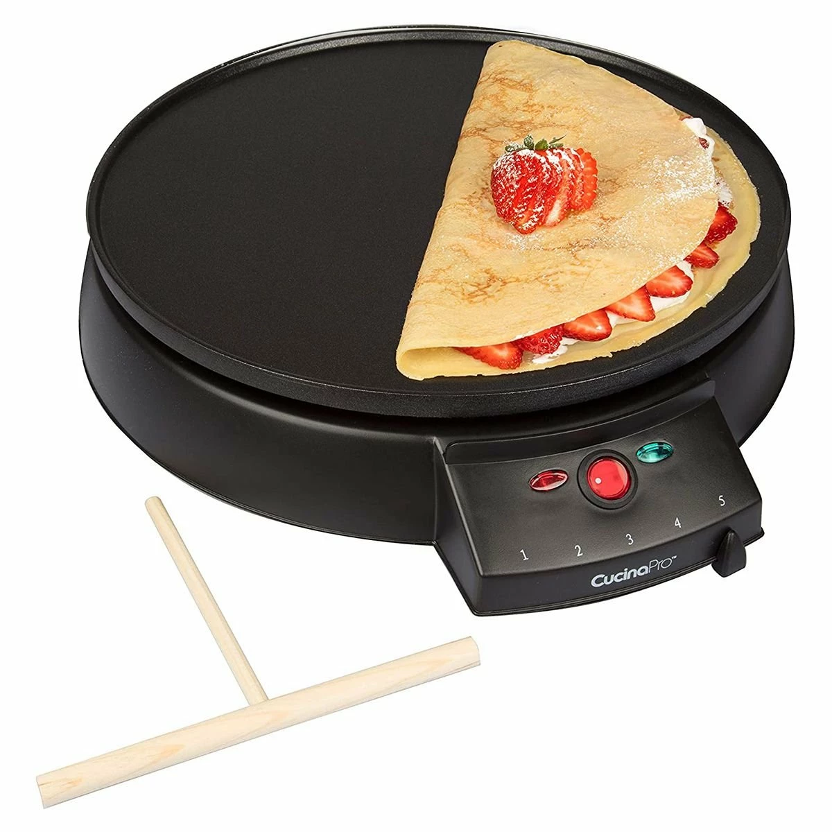Cucina Pro CucinaPro 12" Electric Griddle & Crepe Maker CP1448 - Image 4