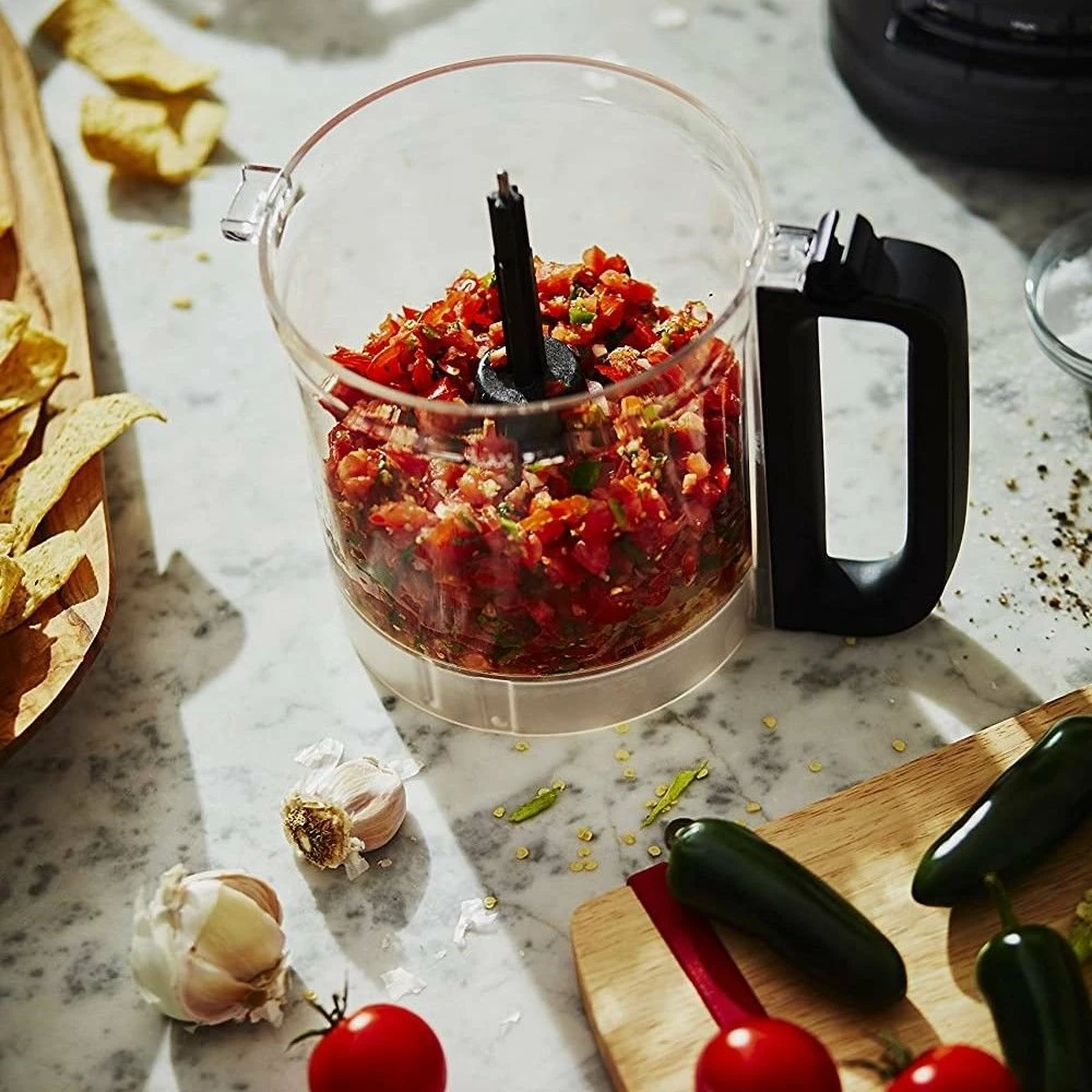 KitchenAid 9-Cup Food Processor | Black Matte - Image 5