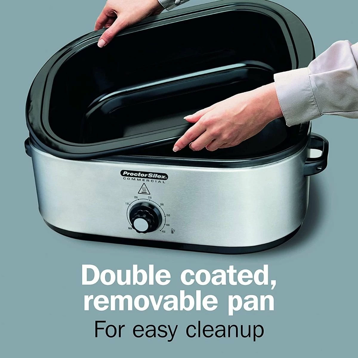 Hamilton Beach Commercial Proctor Silex Commercial 18 Qt. Turkey Roaster Oven/Warmer By Hamilton Beach - Image 3