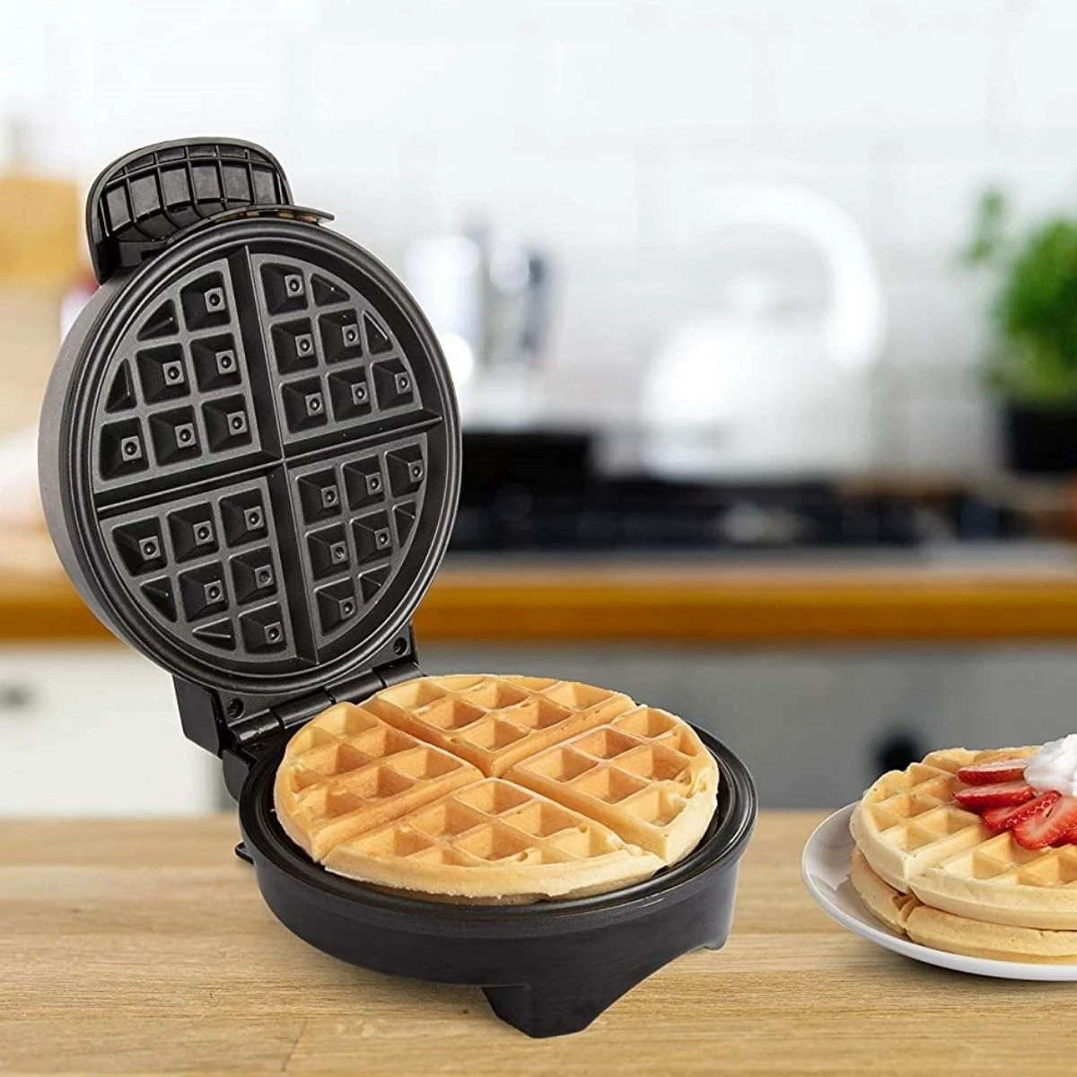 Cucina Pro CucinaPro Classic Round Belgian Waffle Maker - Image 5