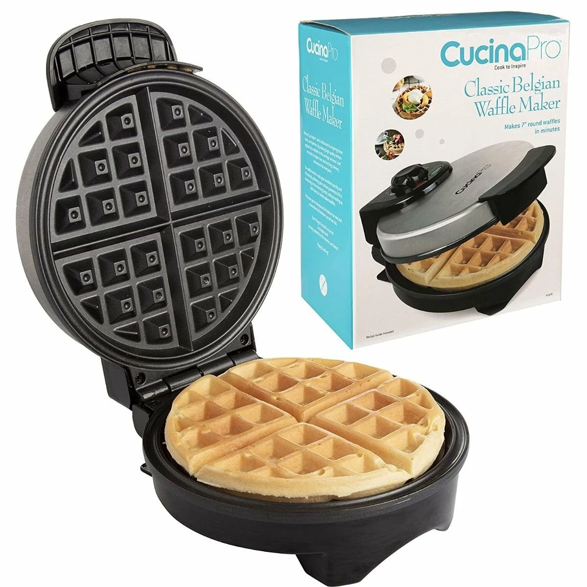 Cucina Pro CucinaPro Classic Round Belgian Waffle Maker