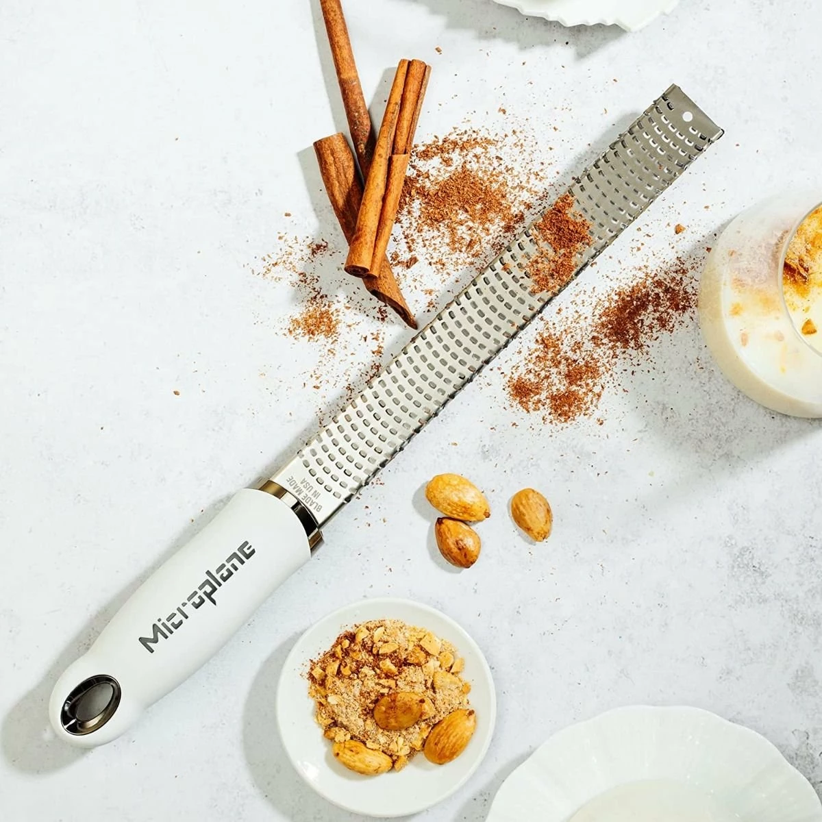 Microplane Premium Series Zester & Grater | White - Image 4