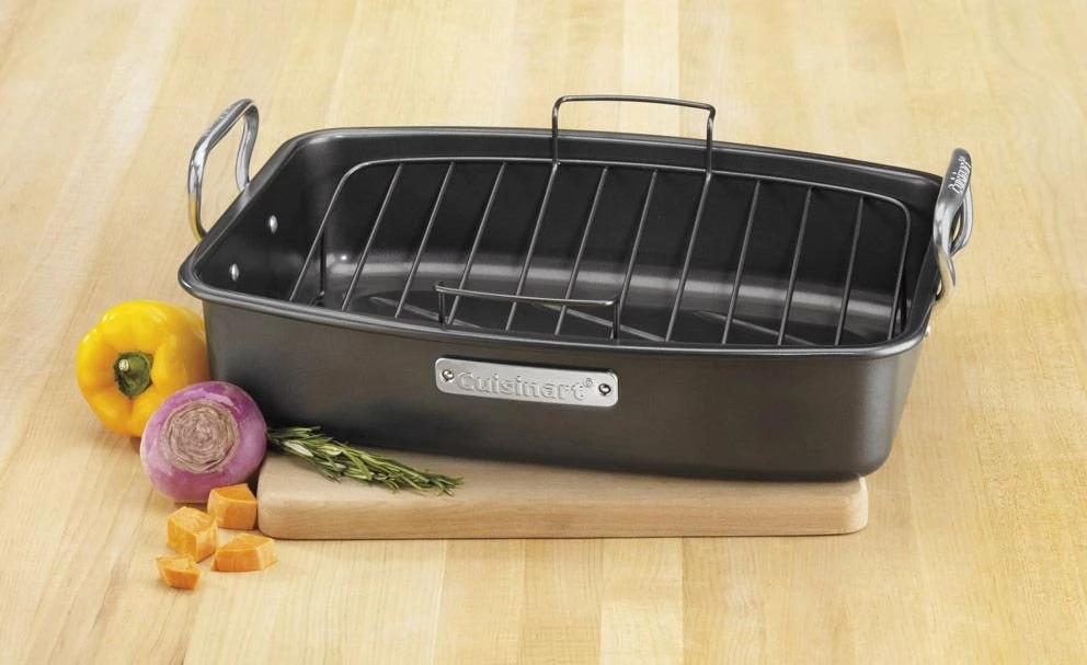 Cuisinart Ovenware Classic Nonstick Large Roasting Pan With Rack - Image 2