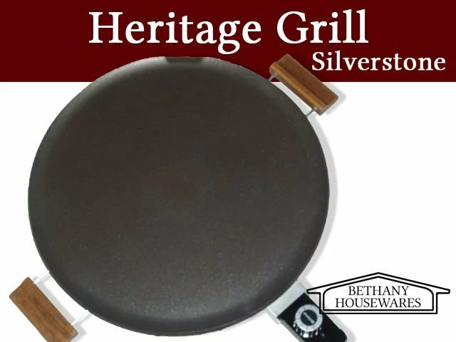 Bethany Housewares Heritage Grill / Lefse Griddle - Nonstick Silverstone - Image 3