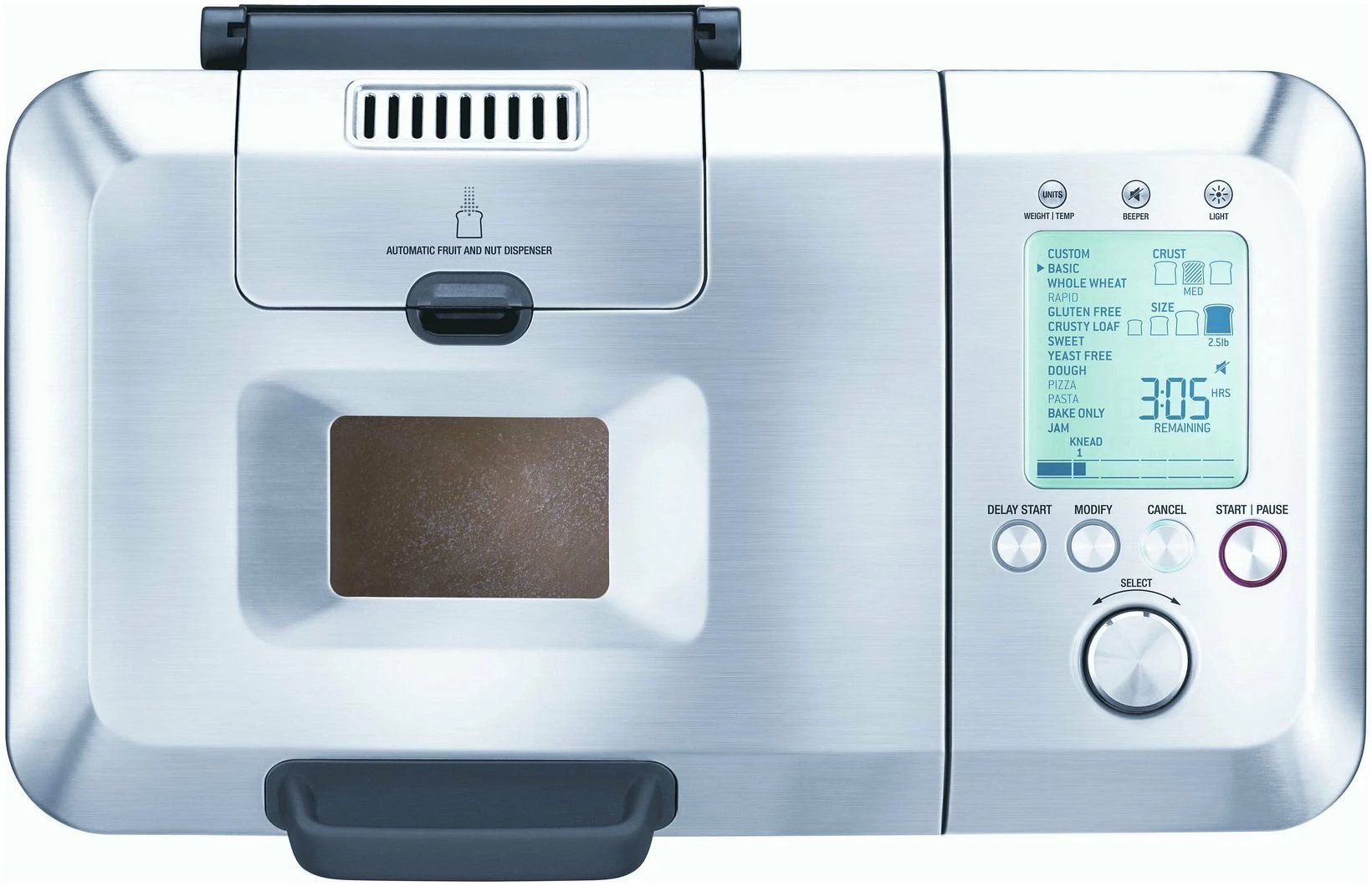 Breville The Custom Loaf Bread Maker | Stainless Steel - Image 2