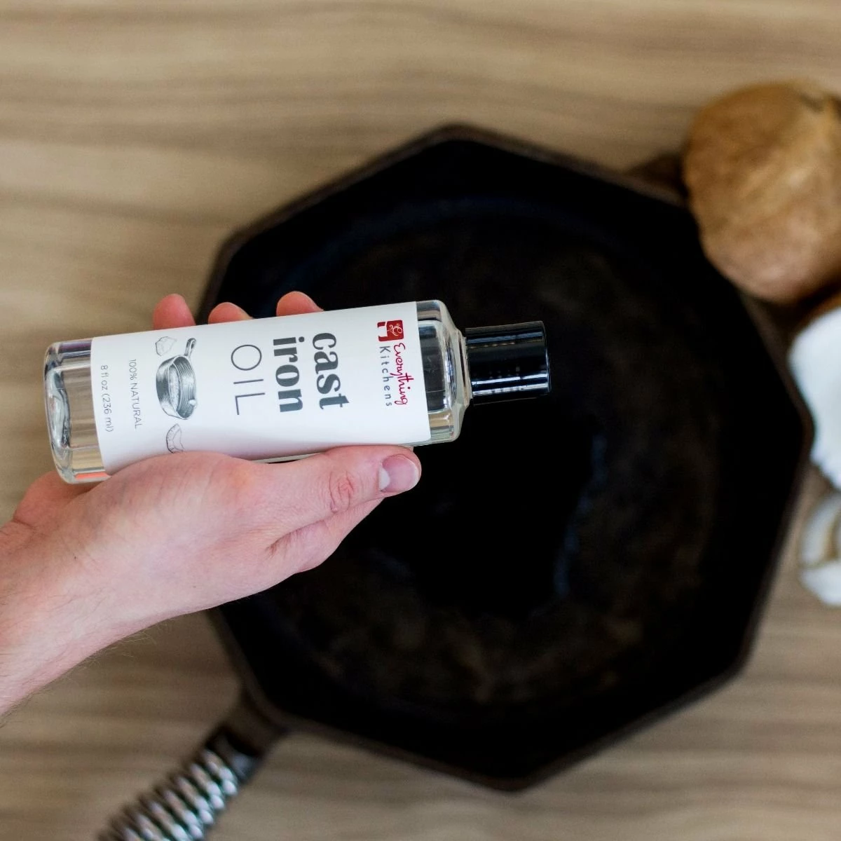 Everything Kitchens All-Natural Cast Iron Care Bundle - Image 5