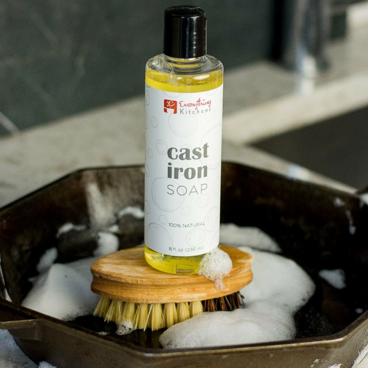 Everything Kitchens All-Natural Cast Iron Care Bundle - Image 4