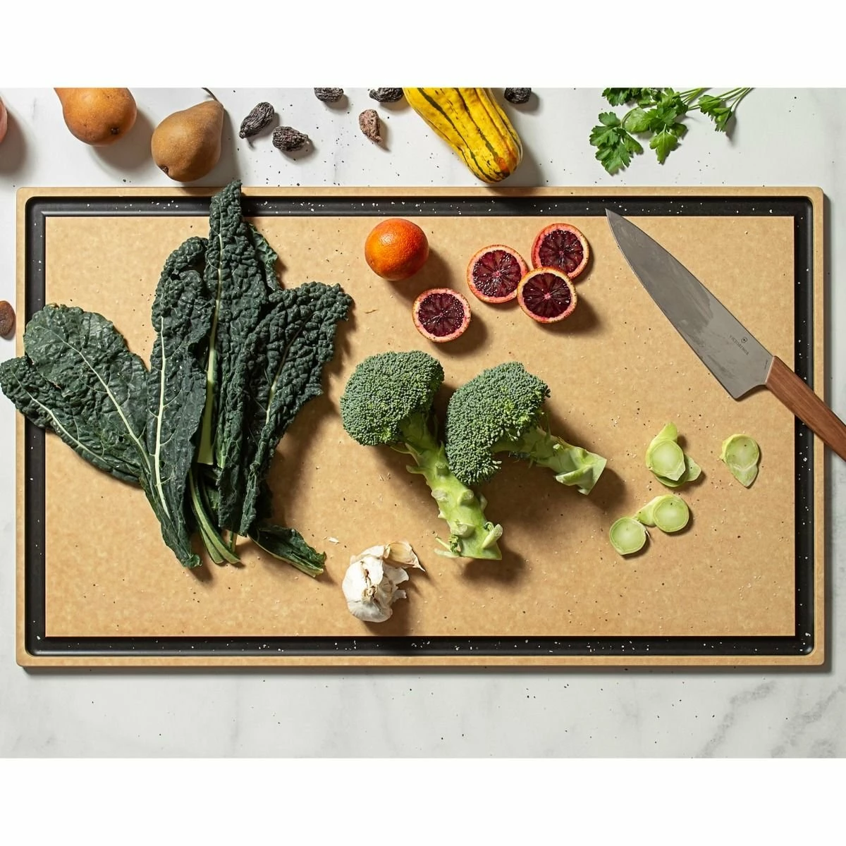 Epicurean Chef Series Natural & Slate Cutting Board - 29" X 17.5" - Image 2