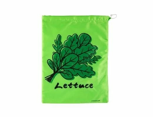 Kikkerland Stay Fresh Bag | Lettuce