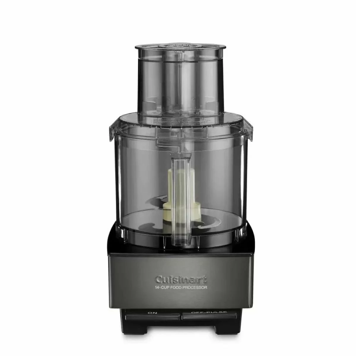 Cuisinart 14-Cup Food Processor + Fine Grater Disc | Black Stainless - Image 2