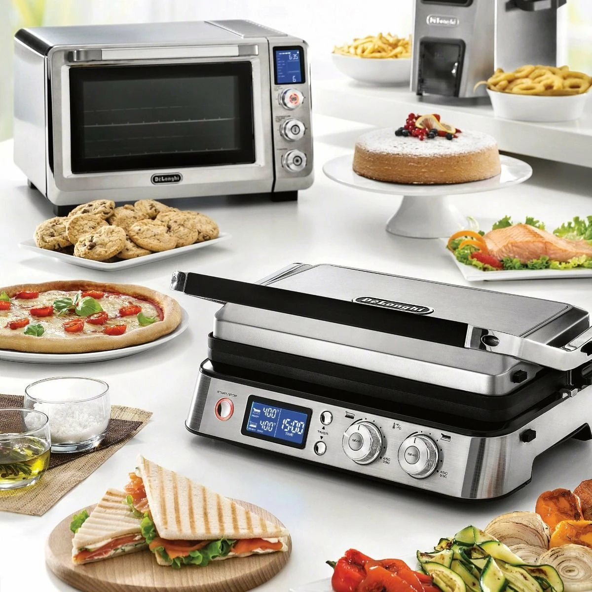 DeLonghi De'Longhi Livenza Combination Contact Grill & Open BBQ - Image 2