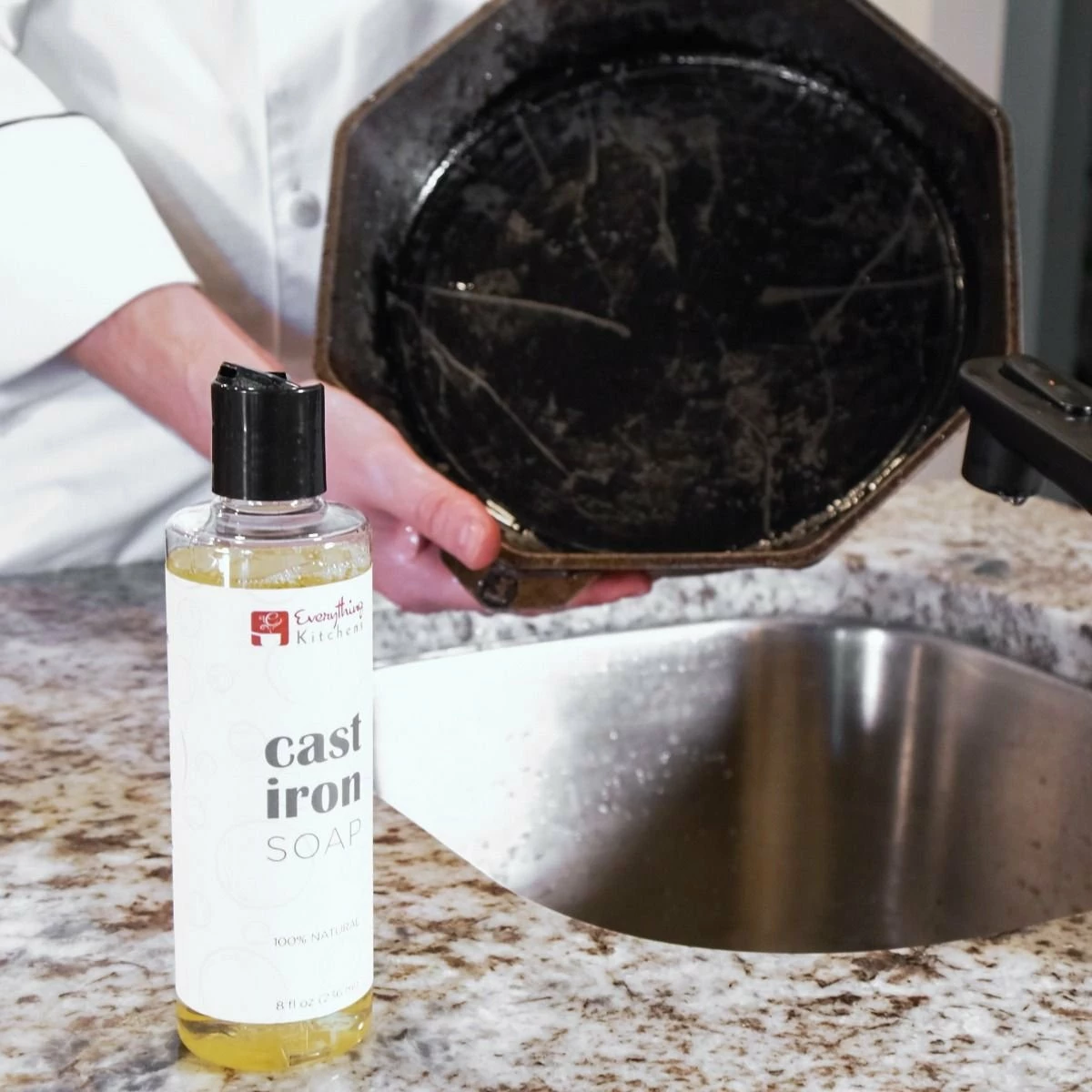 Everything Kitchens All-Natural Cast Iron Care Bundle - Image 8