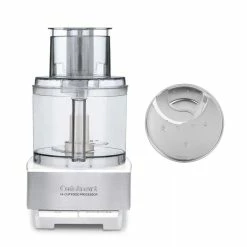 Cuisinart Custom 14-Cup Food Processor + Extra Thick Slicing Disc | White