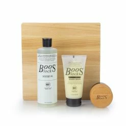 John Boos 10" X 10" Maple Board & Care Kit