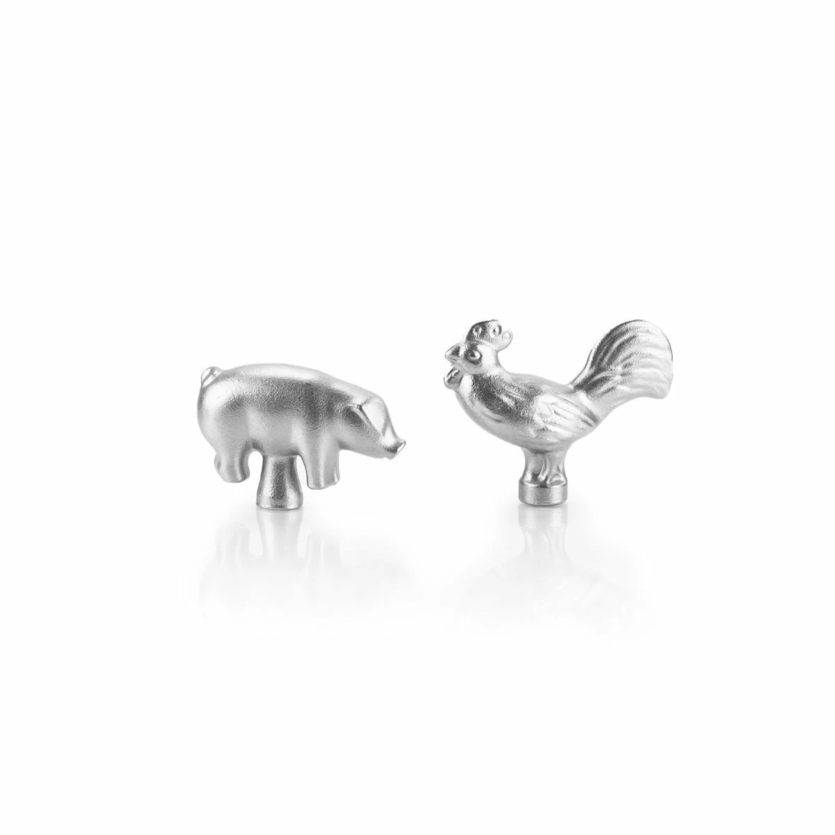 Staub Cast Iron Animal Knobs | Farm Animal Duo