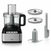 Braun EasyPrep 8-Cup Food Processor | Stainless Steel & Black