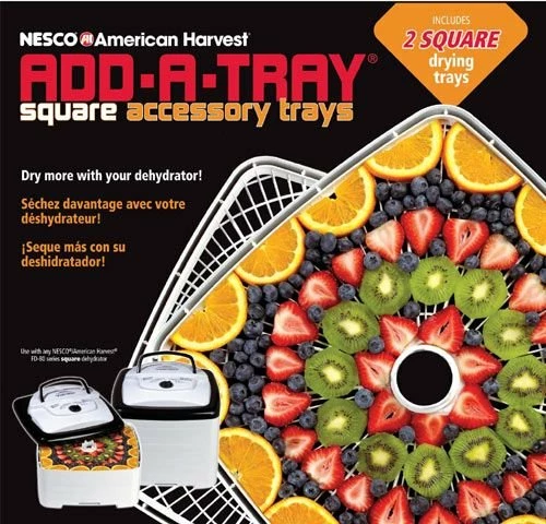 Nesco / American Harvest Nesco Add A Tray 2 Pack (for Nesco Food Dehydrator Model FD-80) - Image 2
