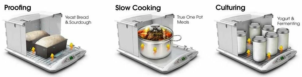 Brod And Taylor Brod & Taylor Folding Proofer & Slow Cooker - Image 7